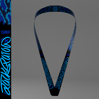 Jack Parow Lanyard - Blou Mamba