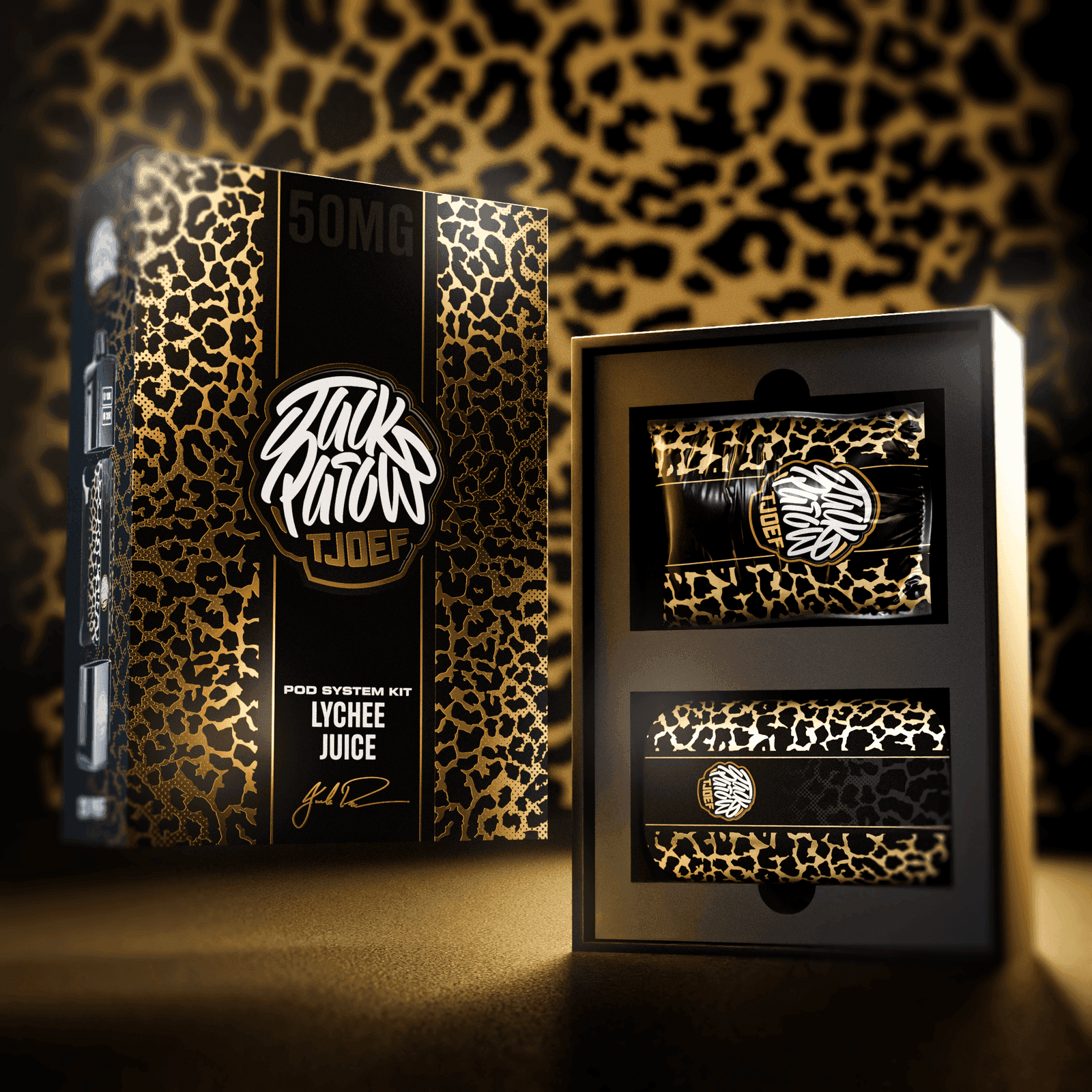 JP Tjoef Pod System Kit - Lychee Juice 50mg