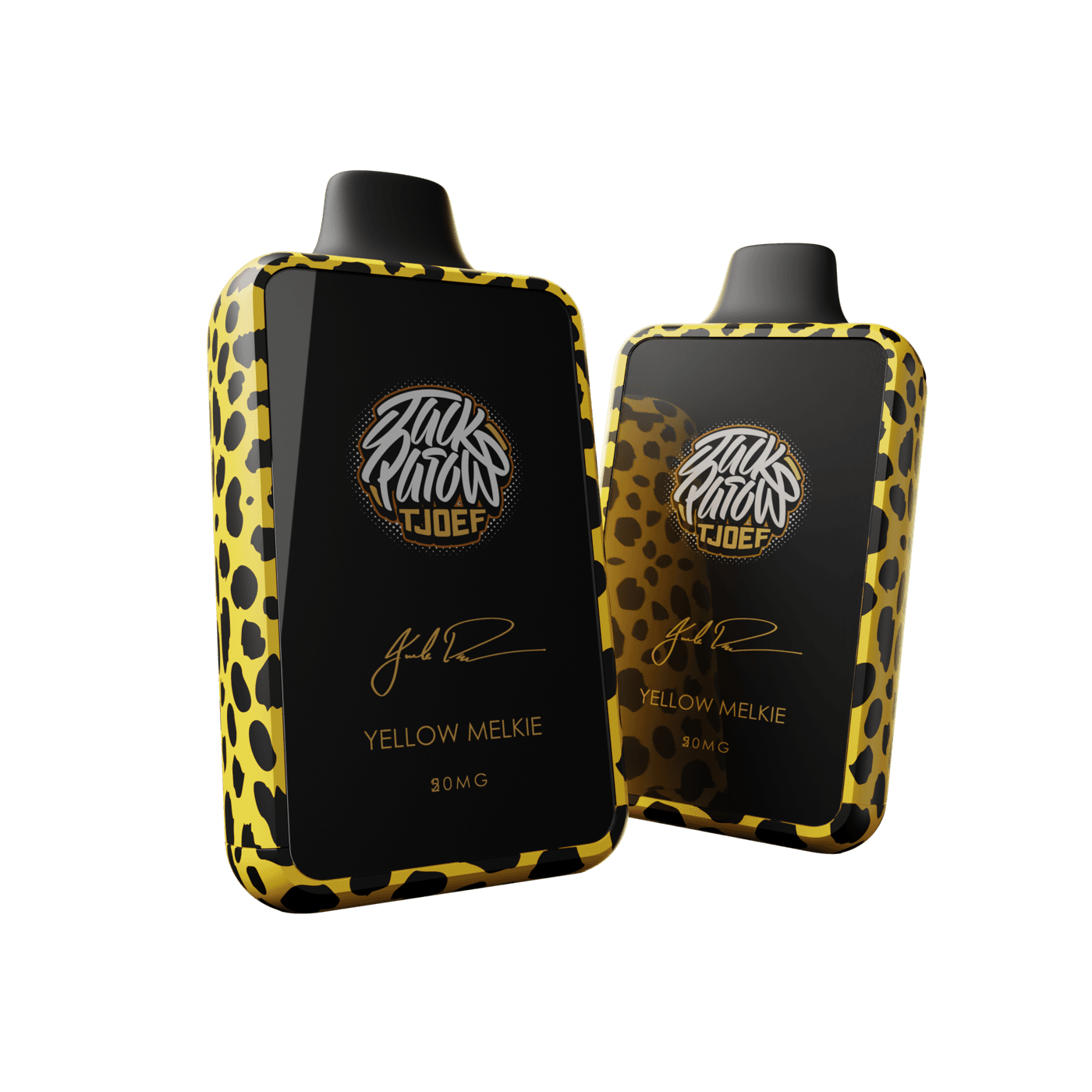 Jack Parow Tjoef — Yellow Melkie disposable vape