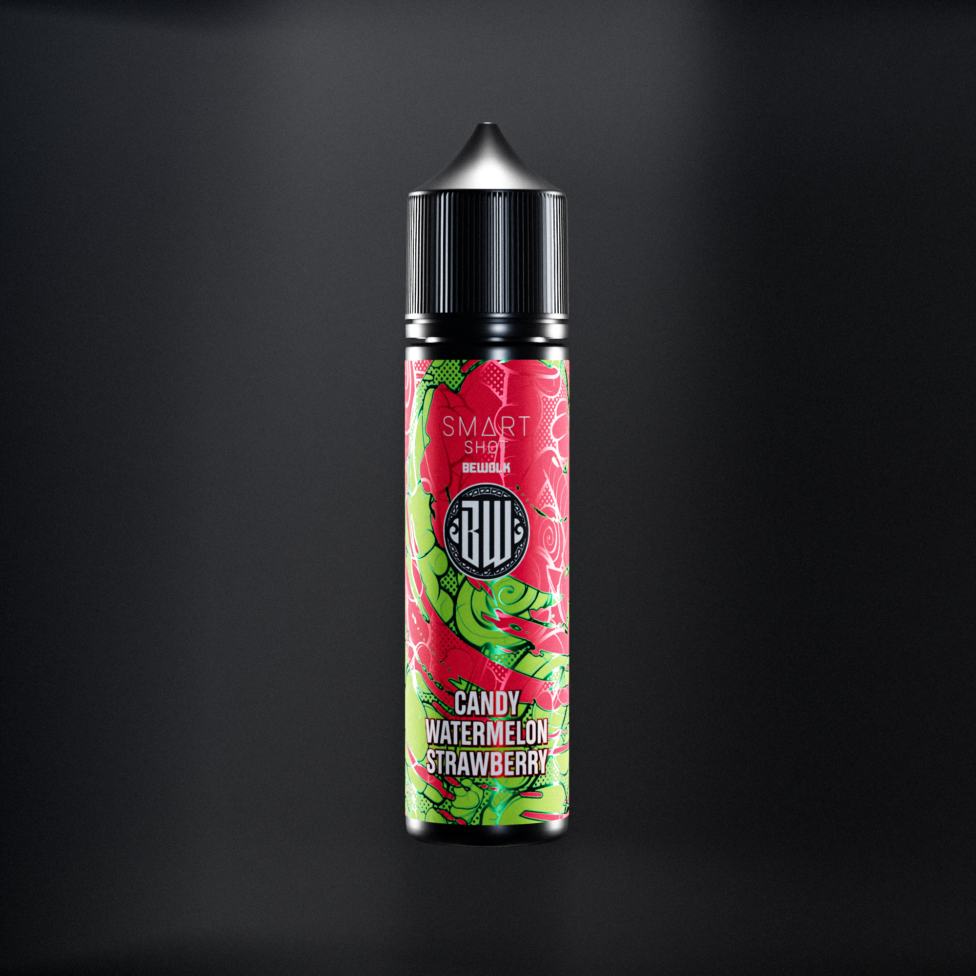 SMART Shots - Candy Watermelon Strawberry 60ml Bottle